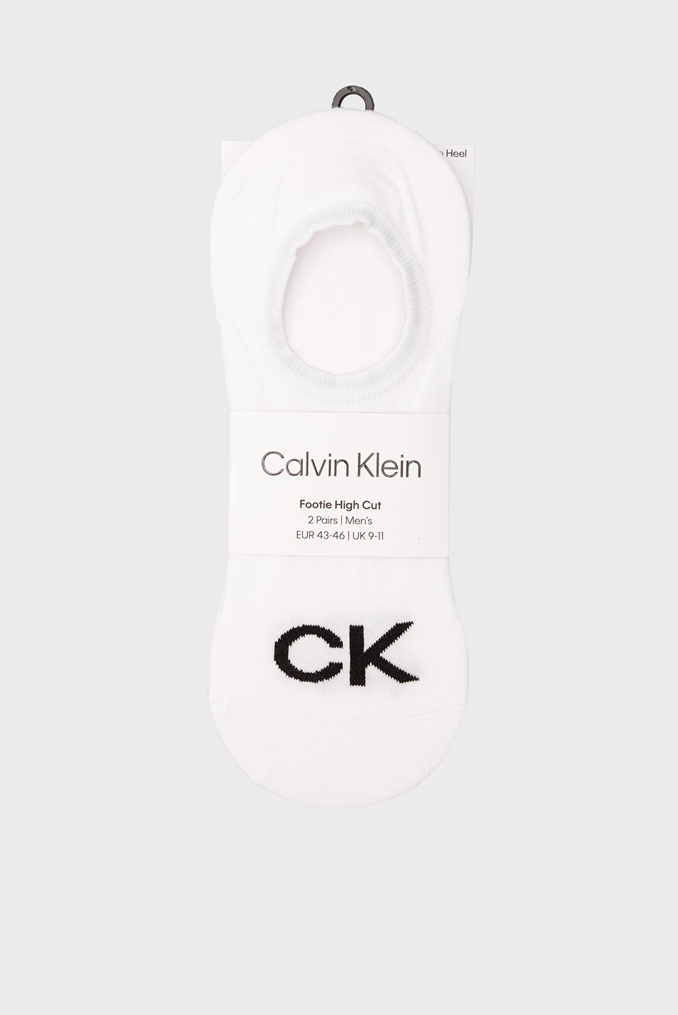 Следы CK MEN FOOTIE HIGH CUT 2P LOGO 1