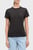 Женская черная футболка CK EMB GRAPHIC SLIM T-SHIRT