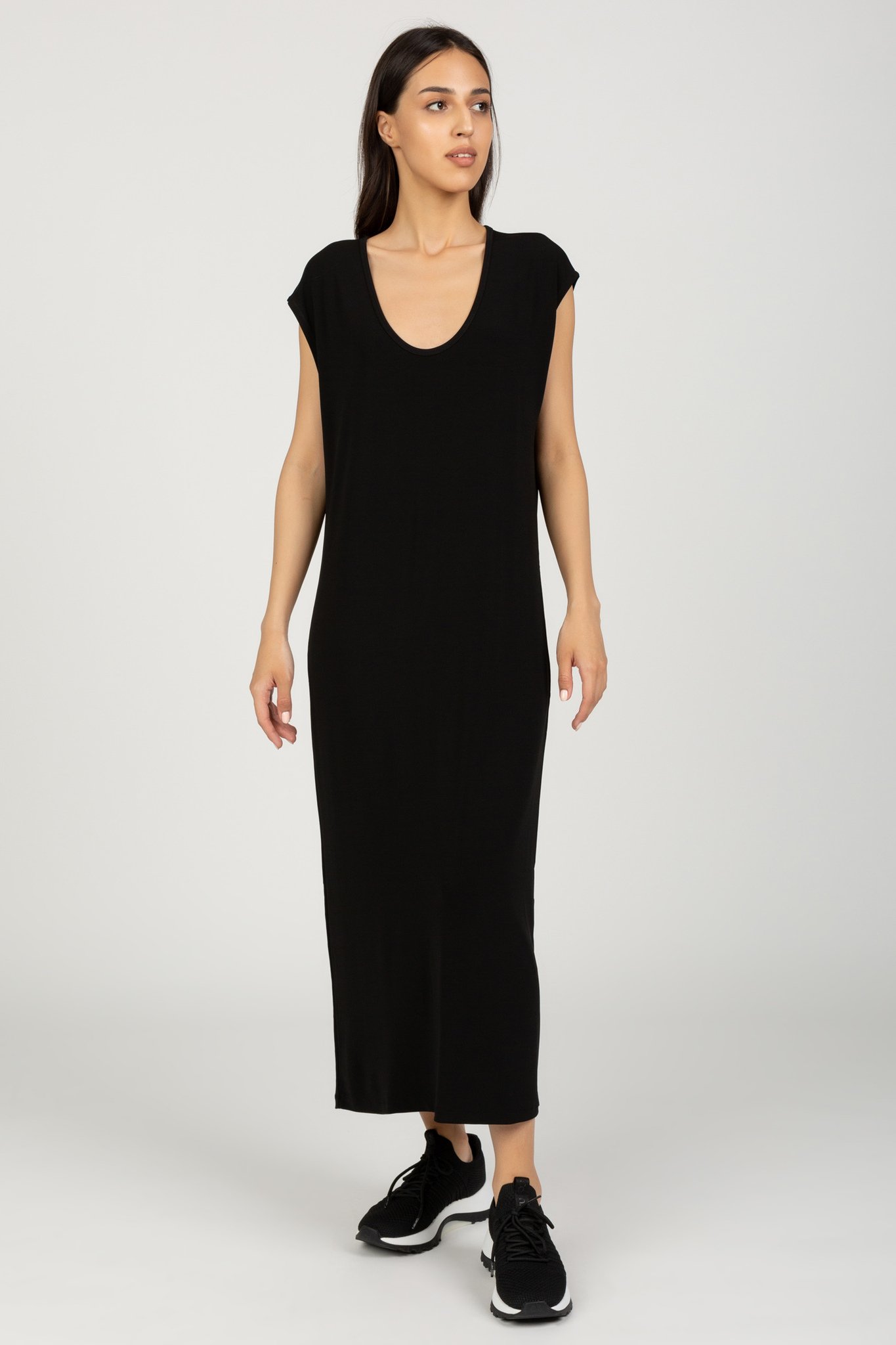 Платье FLUID CREPE RELAXED MIDI DRESS 1