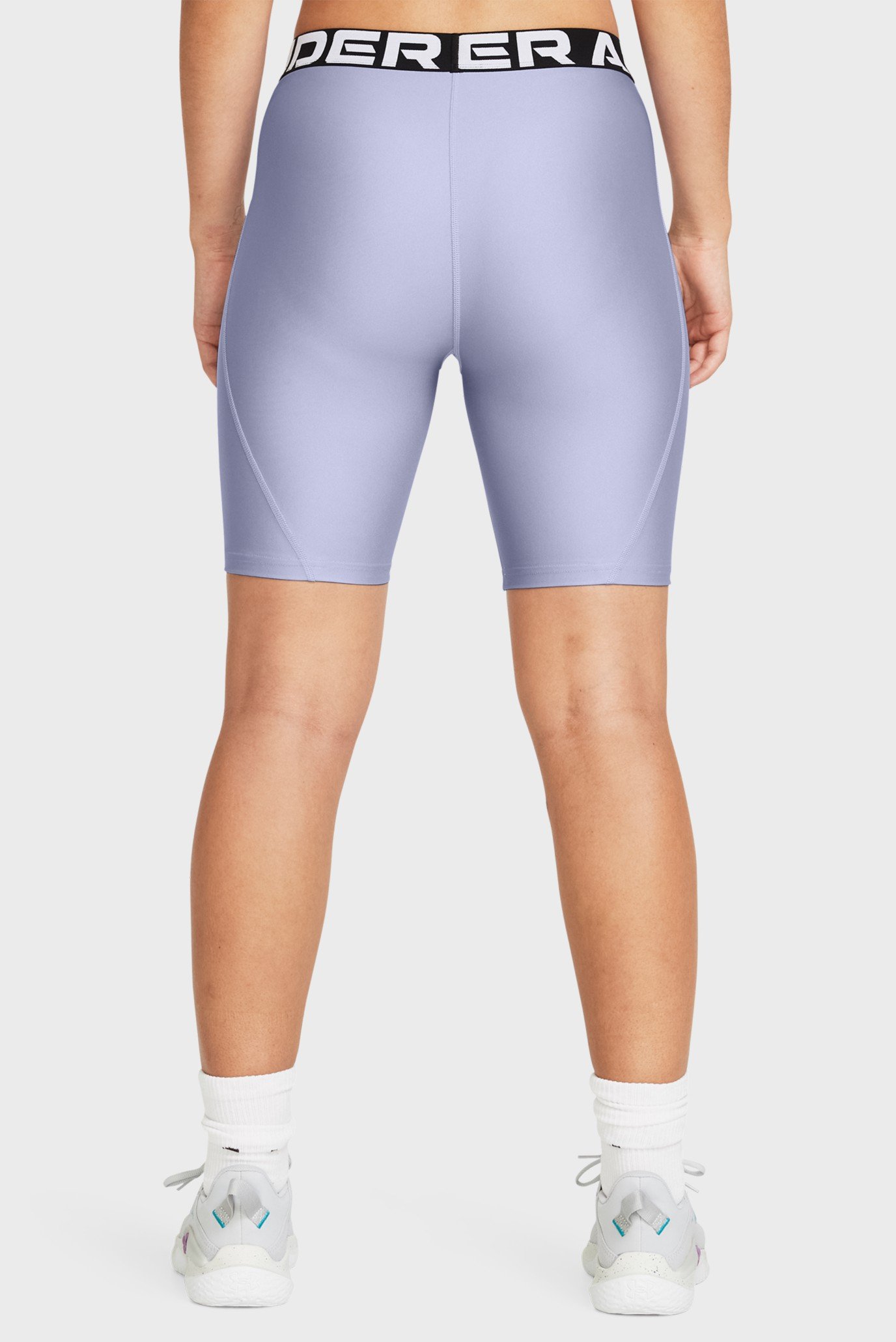 Женские сиреневые велосипедки UA HG Authentics 8in 3