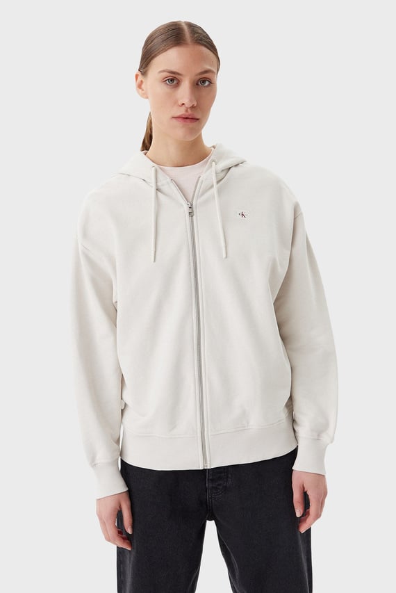 Реглан WOVEN LABEL ZIP-THROUGH