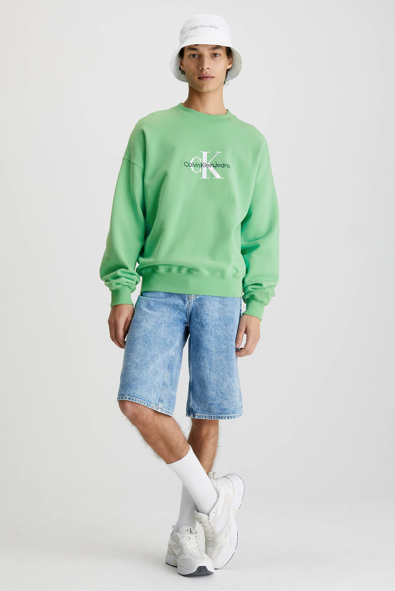 Свитшот MONOLOGO OVERSIZED CREW NECK 4