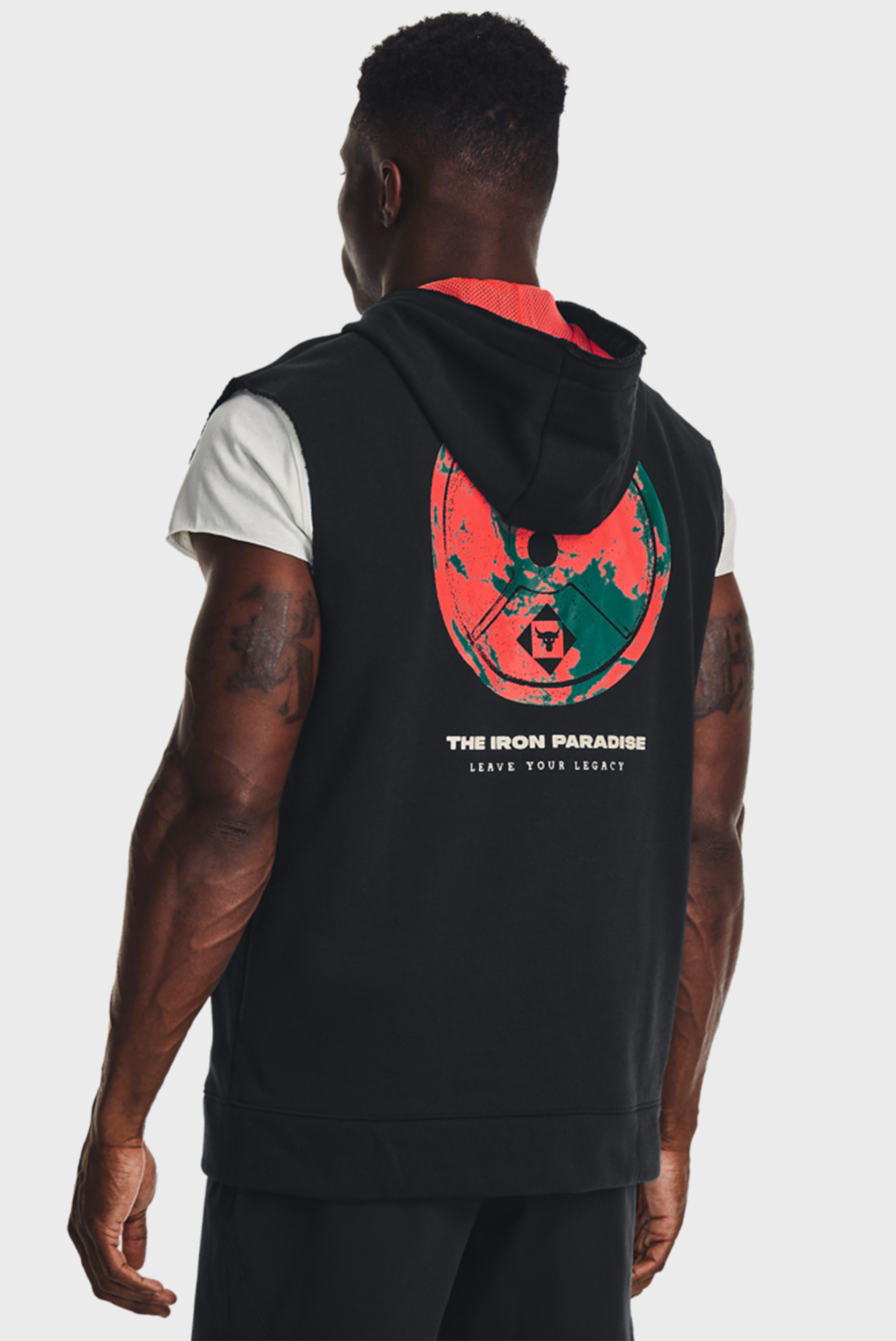 Мужское черное худи Pjt Rck HW Trry SL FZ Fam 9