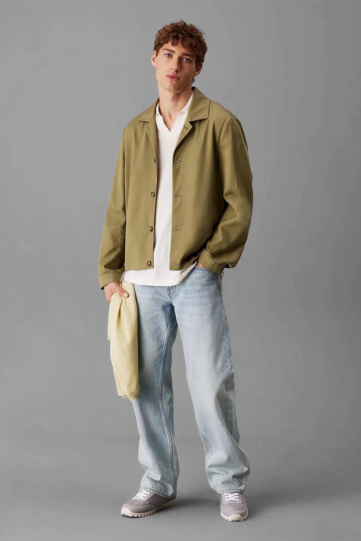 Пиджак LYOCELL COTTON LINEN SHACKETCalvin Klein Пиджак LYOCELL COTTON LINEN SHACKET 2