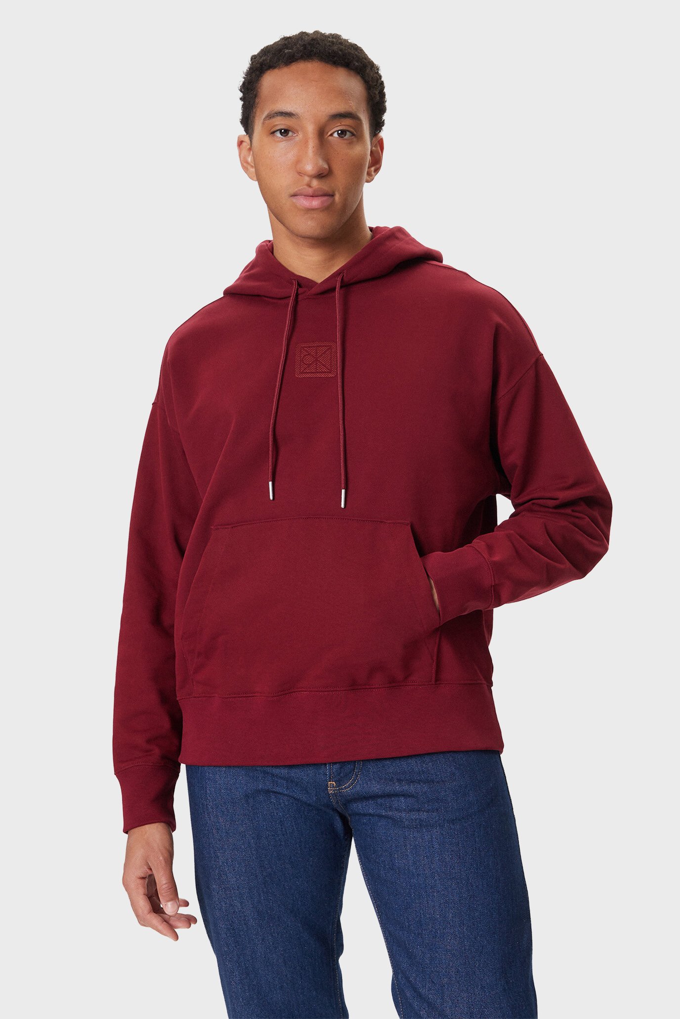 Худи PREMIUM TERRY CK EMBLEM HOODIE 1