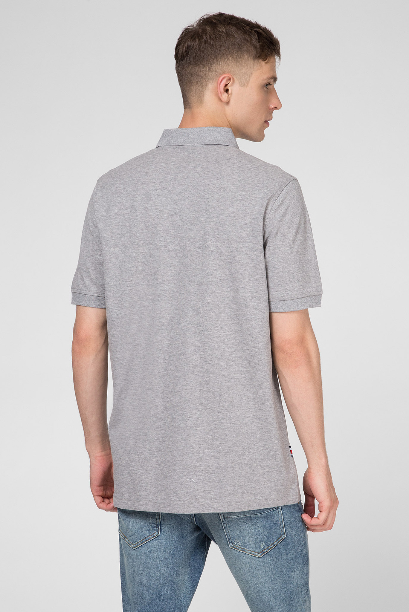 Мужское серое поло LEWIS HAMILTON GOTHIC 3