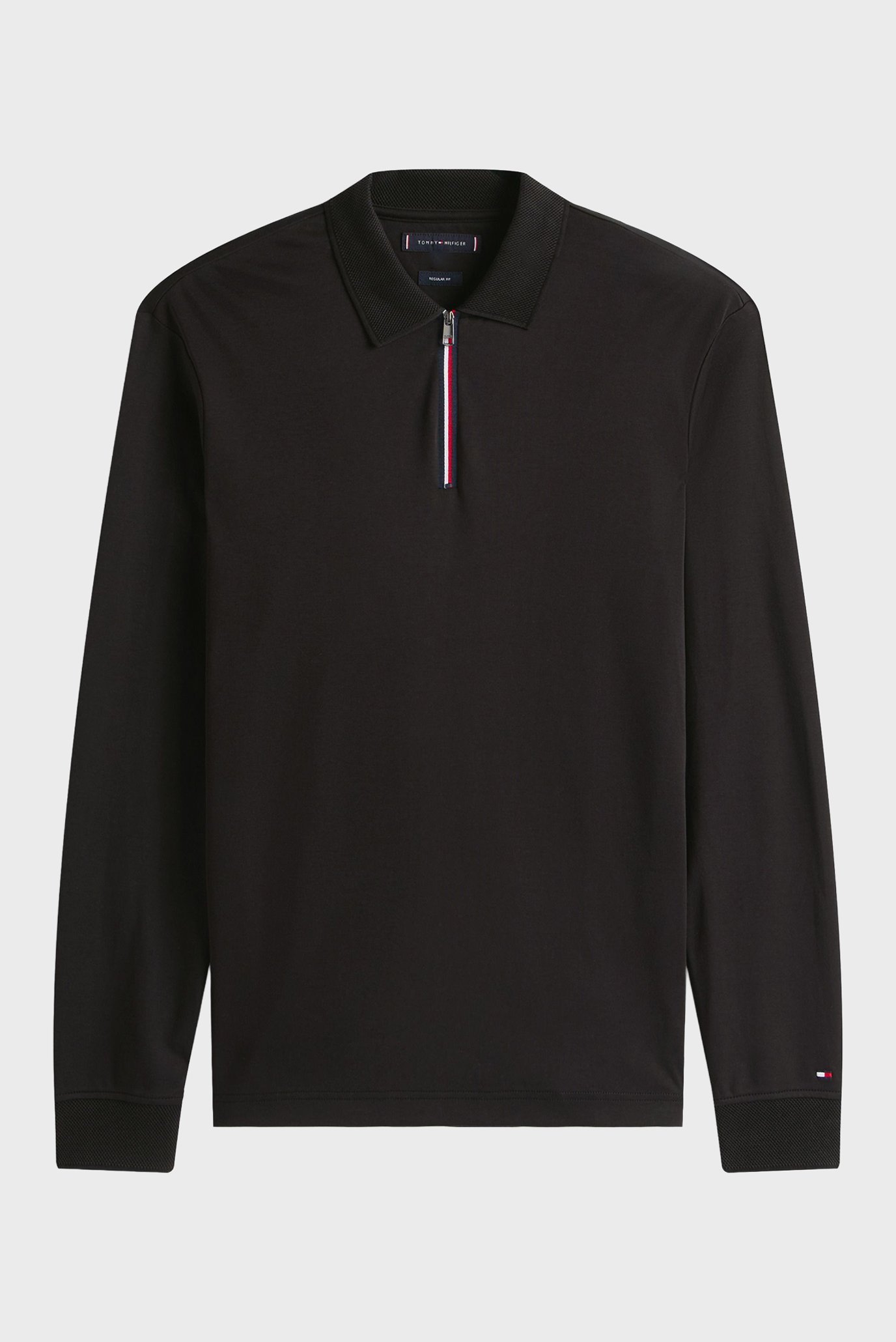 Поло с длинным рукавом LS ZIP INTERLOCK REG POLO 5