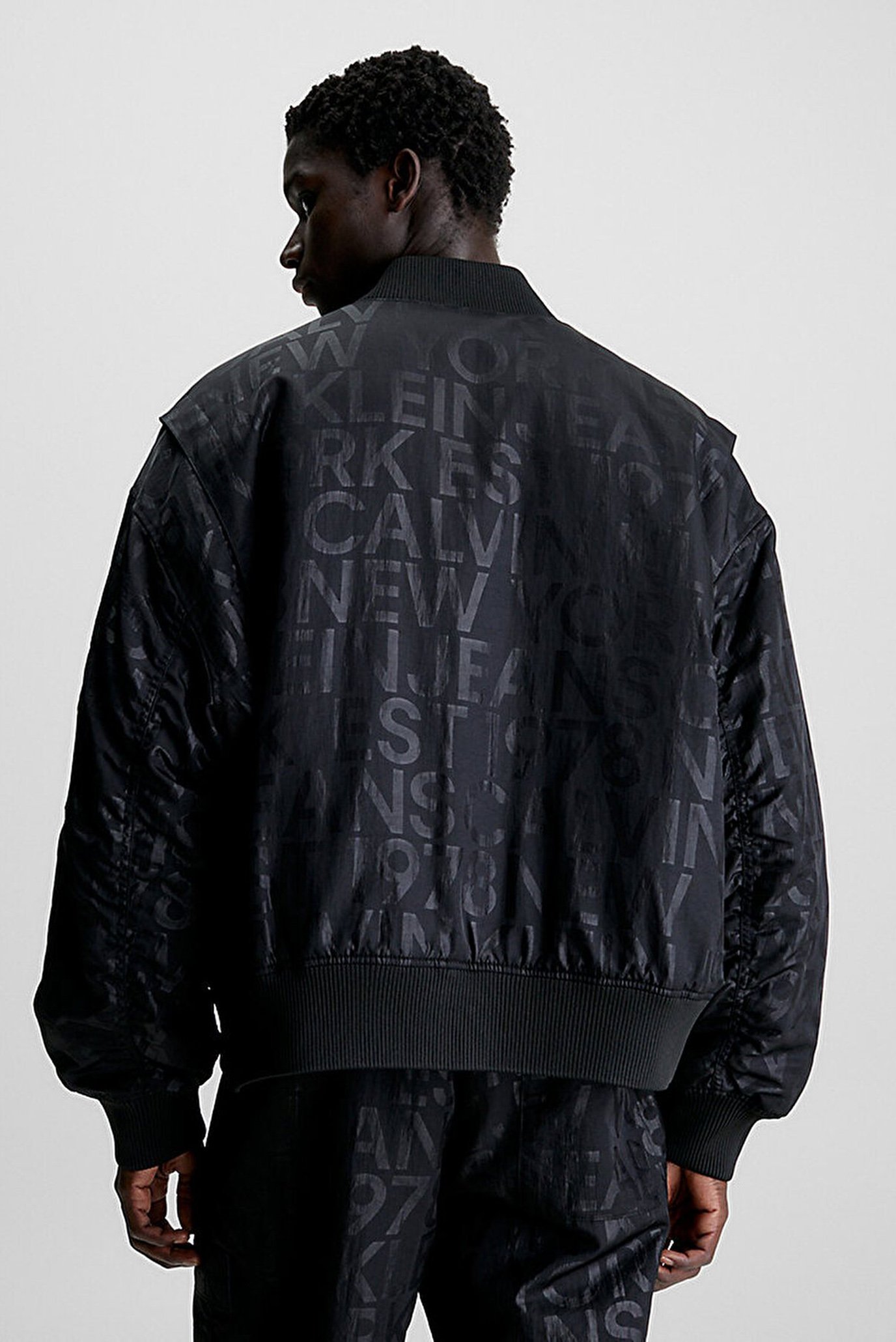 Куртка демисезонная LOGO AOP FASHION BOMBER JACKET 3