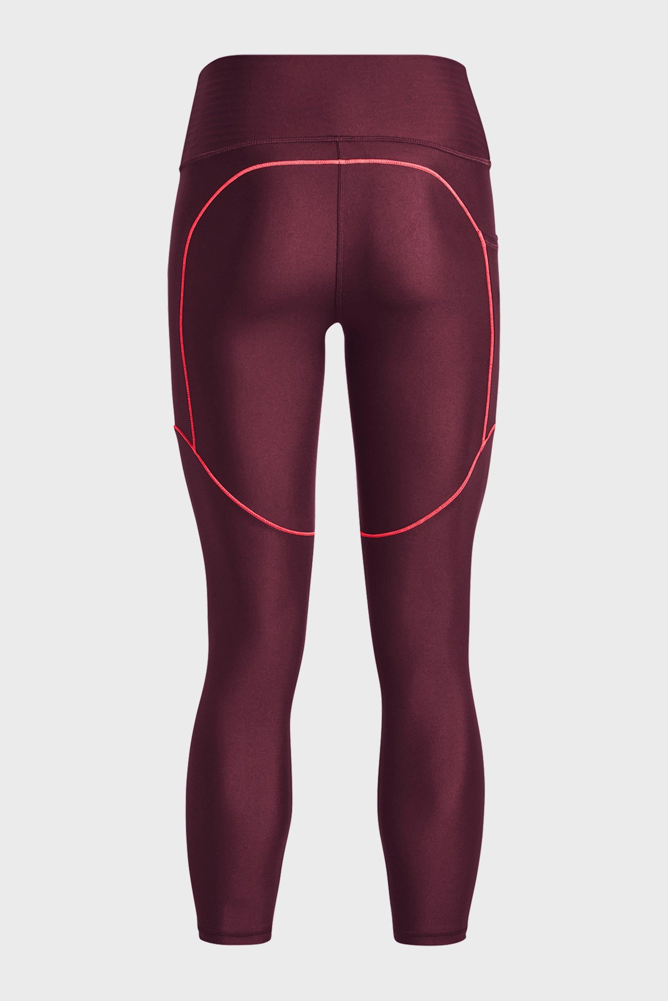 Женские бордовые тайтсы Armour Novelty Ankle Legging 6