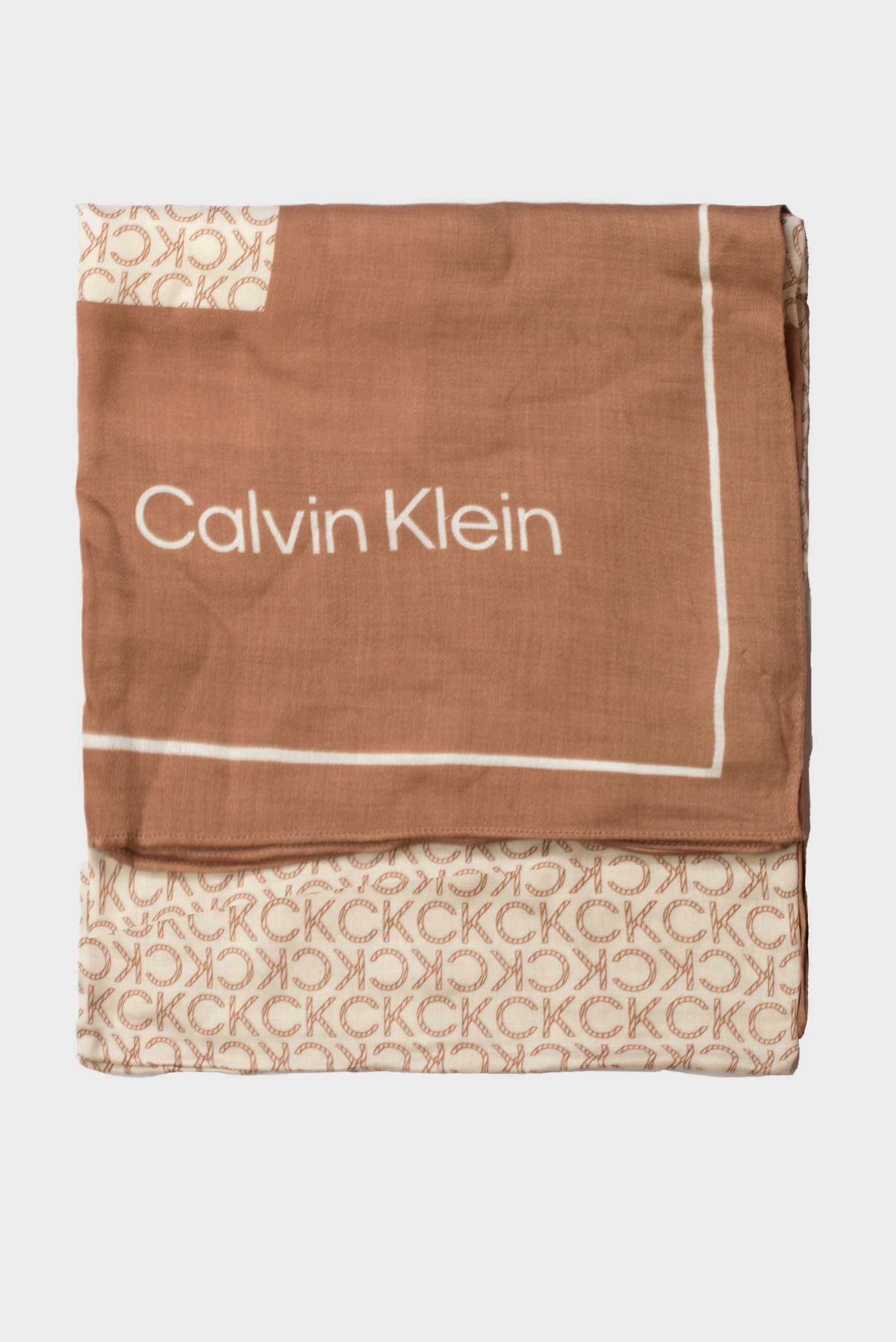 Шарф CK LOGO SCARF 130X130 1