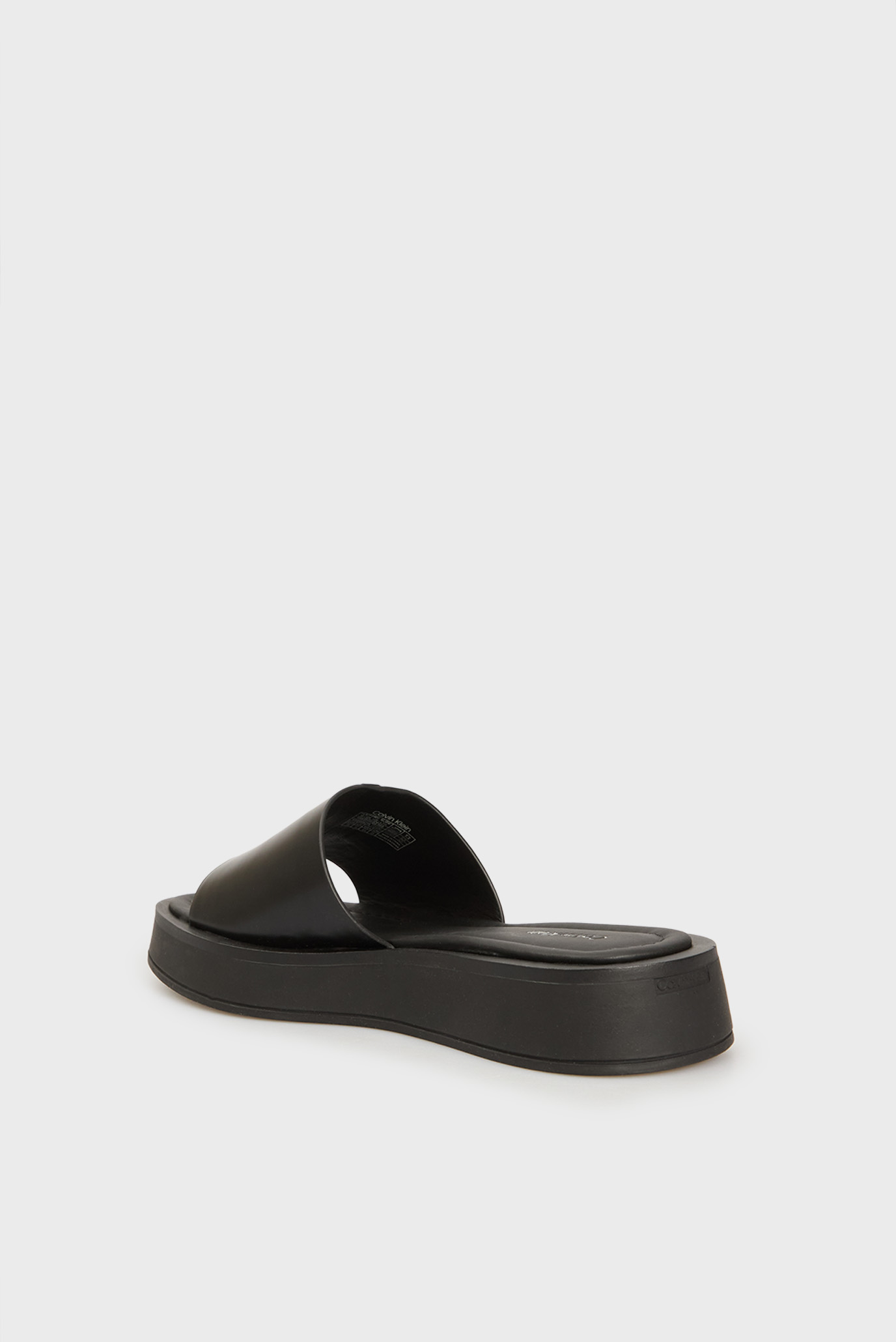 Женские черные слайдеры FLATFORM SLIDE W CK HW - LTH 5