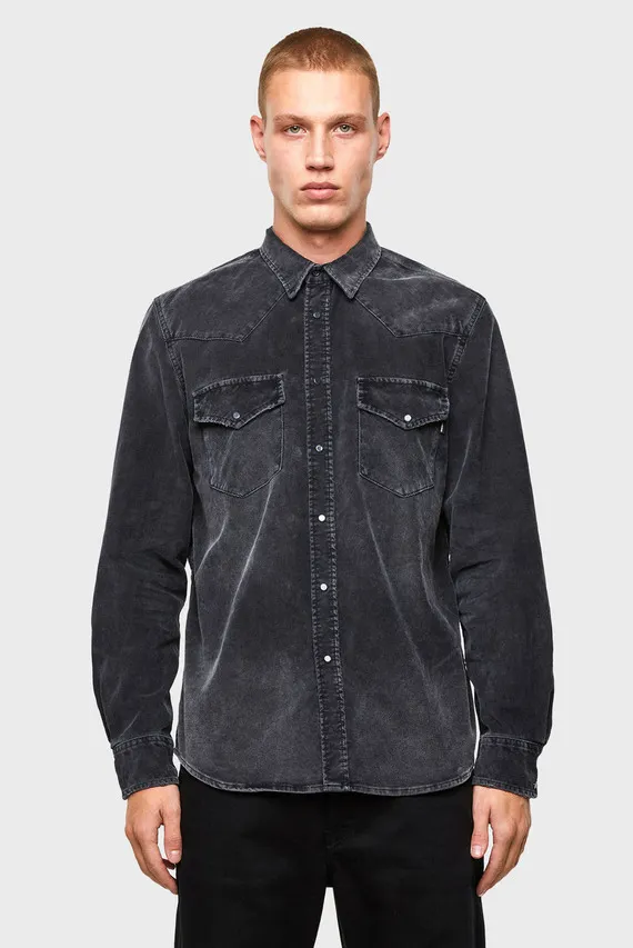 Рубашка/S-EAST-LONG-VE SHIRT Diesel