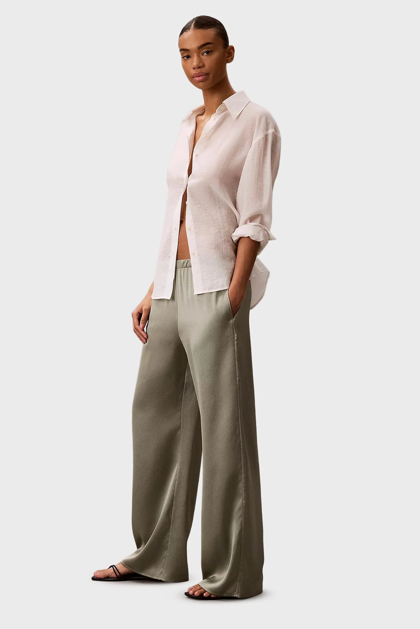 Штаны HAMMERED SATIN PULL ON PANT 3