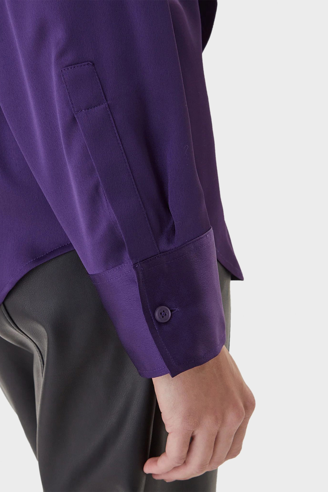 Рубашка Satin Shirt w Scarf 5