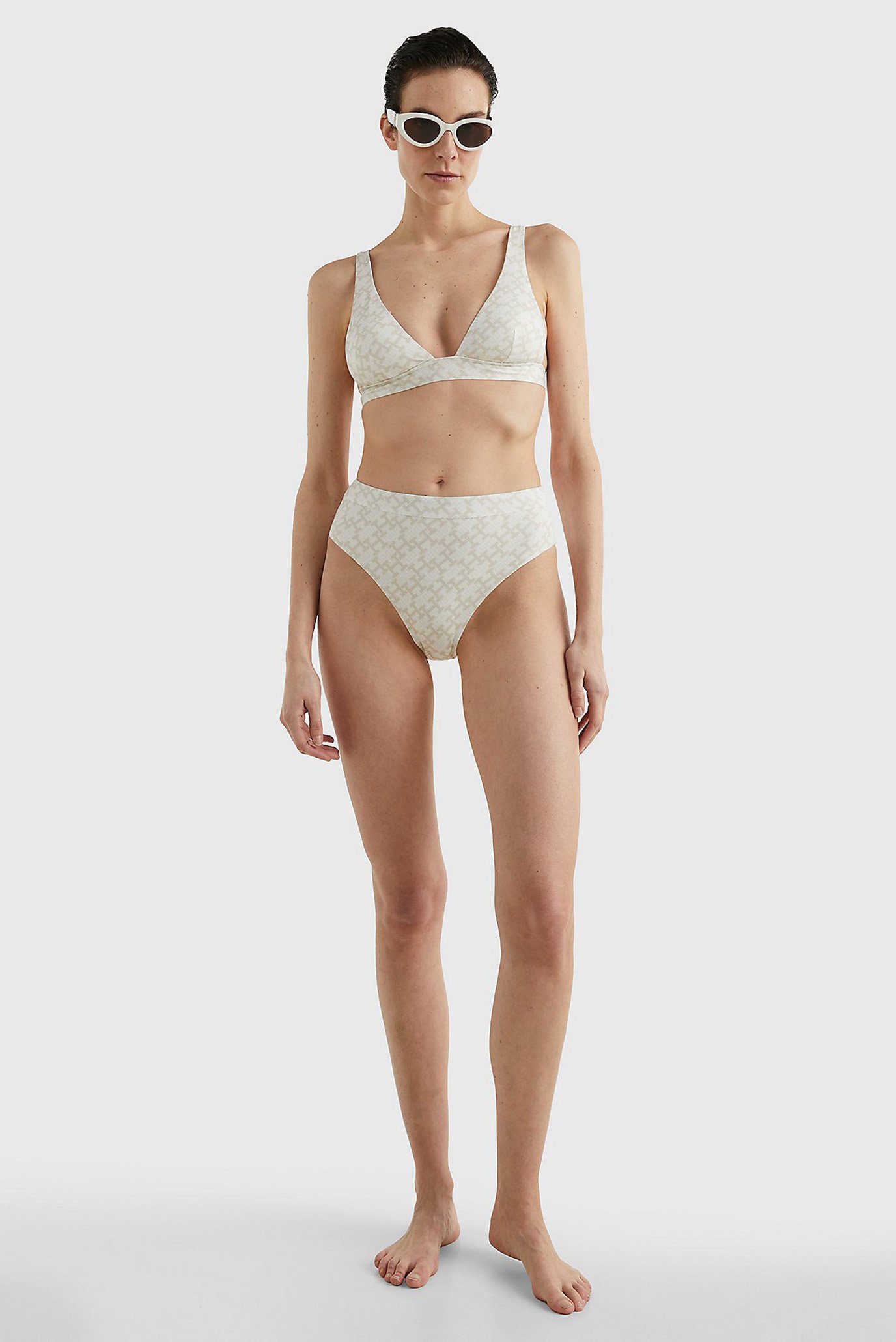 Купальник низ HIGH WAIST CHEEKY BIKINI PRINT 4