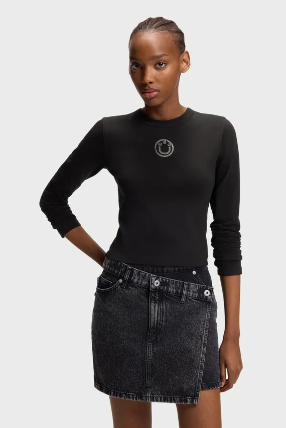 Лонгслив/Daliriee_B 10272901 01 HUGO BOSS