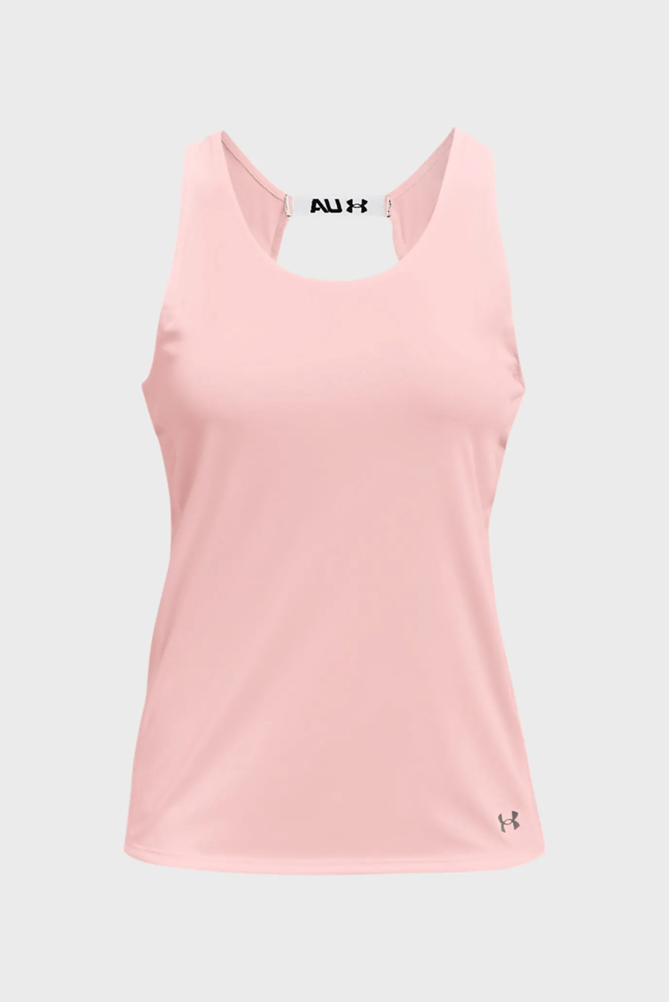 Женская розовая майка UA Fly By Tank-PNK 11