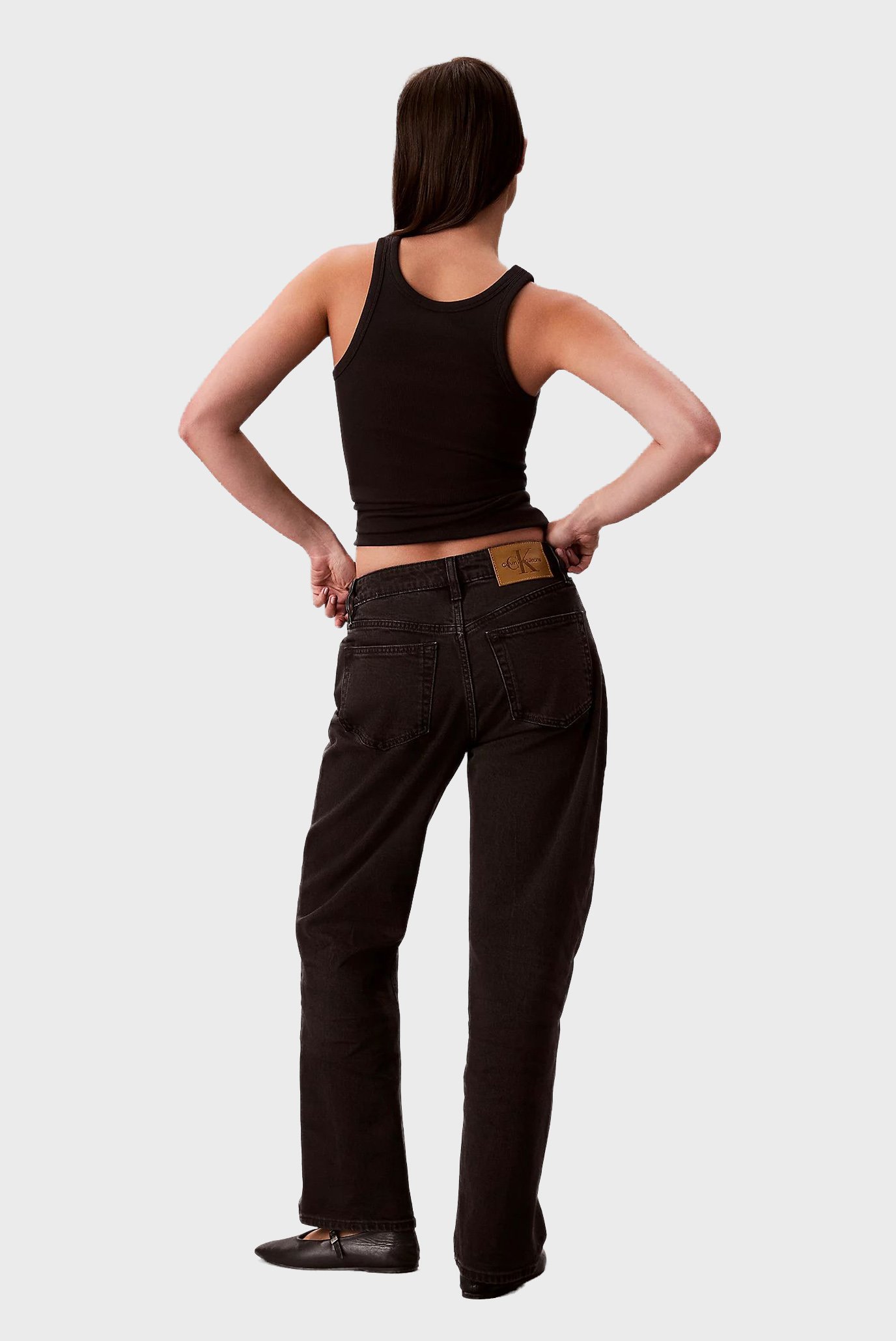 Джинсы HIGH RISE STRAIGHT CK ESSENTIAL 3