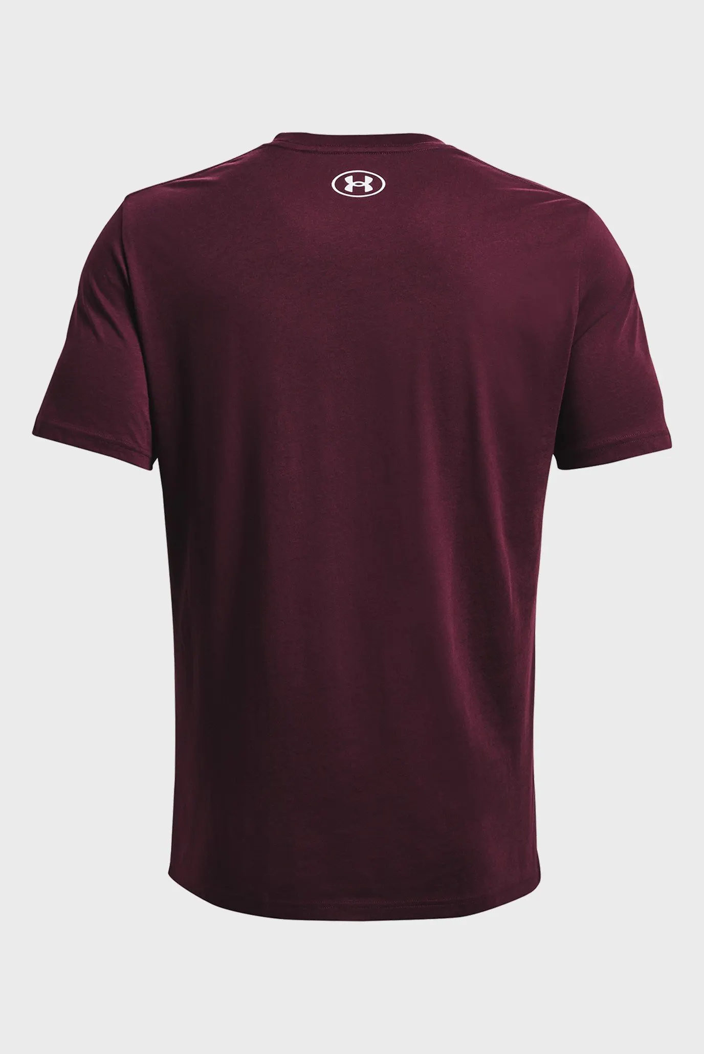 Мужская бордовая футболка UA SPORTSTYLE LOGO SS 6
