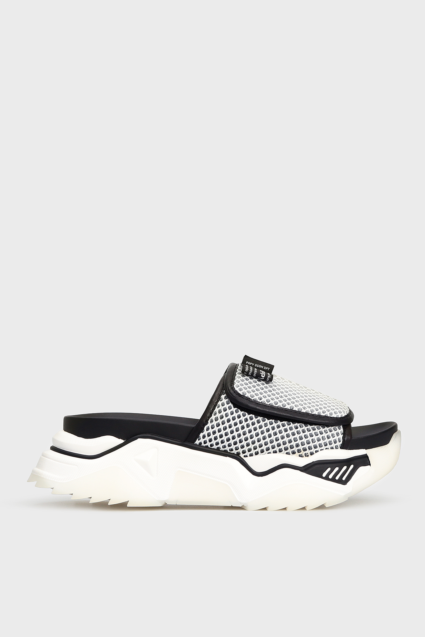 Женские белые слайдеры 7