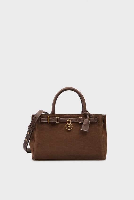 Сумка AMERICAN ICON MINI TOTE SUEDE LE Tommy Hilfiger Сумка AMERICAN ICON MINI TOTE SUEDE LE Tommy Hilfiger