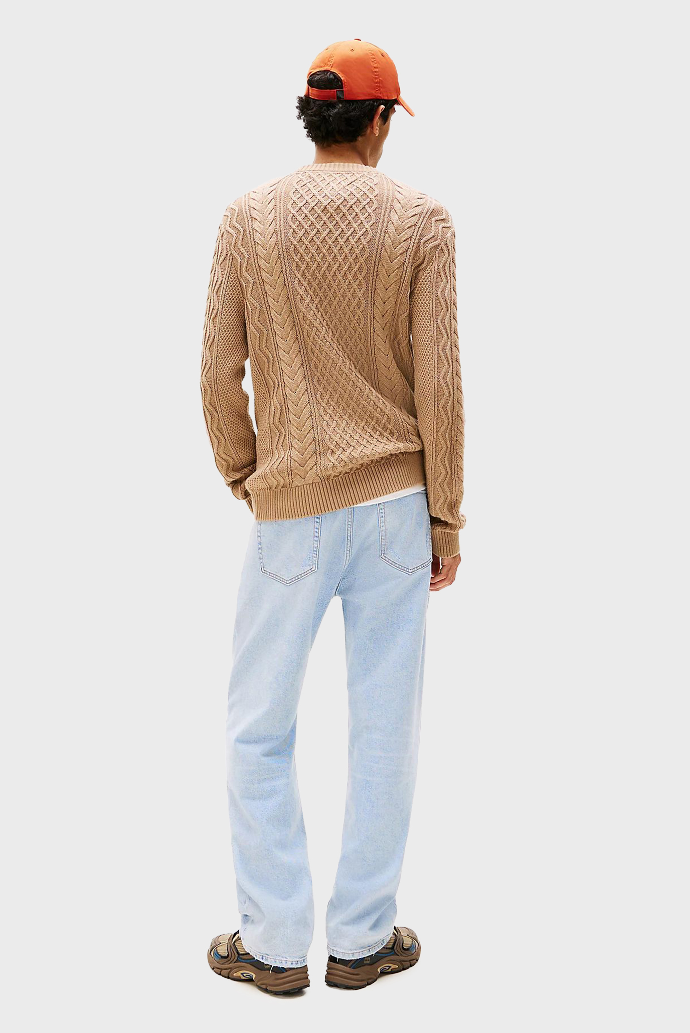 Свитер TJM SLM BADGE CABLE KNIT SWEATER 3