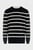 Свитер/DC HORIZONTAL STRIPE CREW NECK