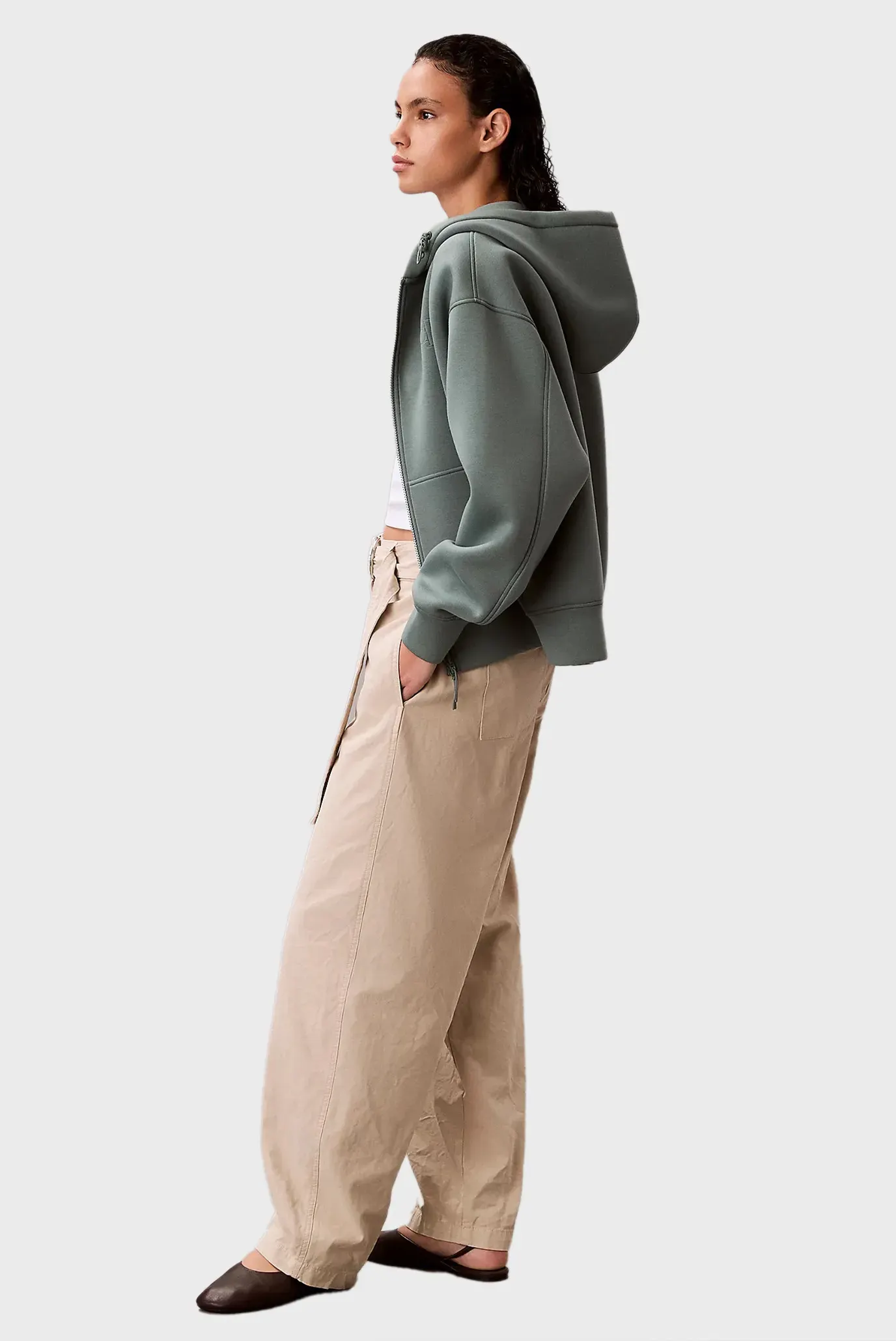 Штаны COTTON SEAMED PANT 3