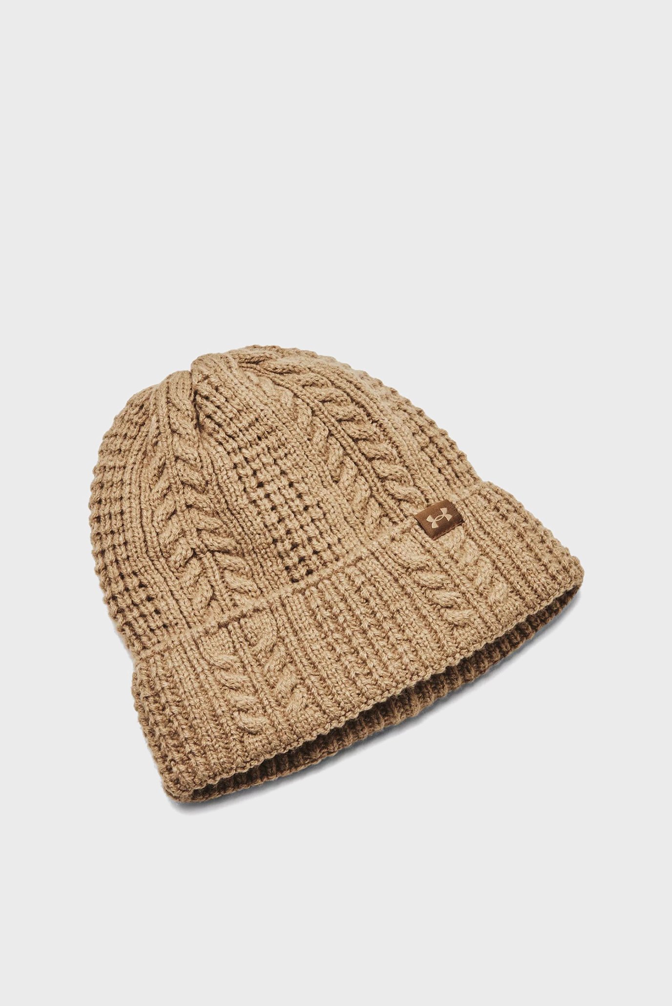 Шапка/W Halftime Cable Knit Beanie 1