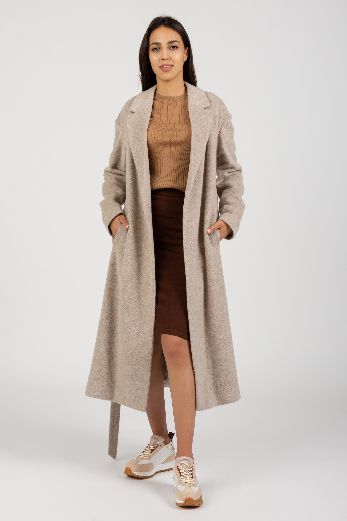 Calvin klein wrap walker coat best sale