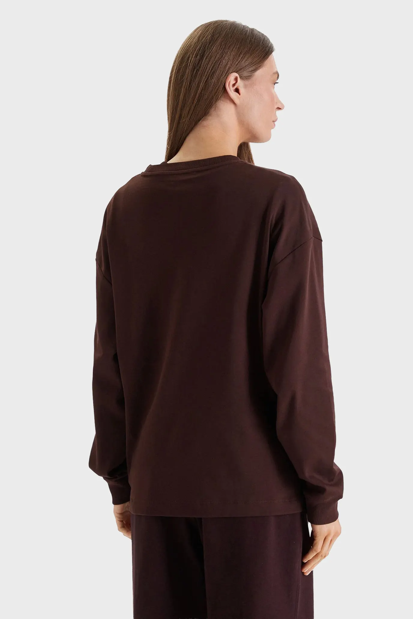 Свитшот LS MONOLOGO OVERSIZED CREW HVY W 3