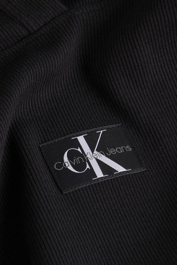 Лонгслив BADGE RIB HOODIE