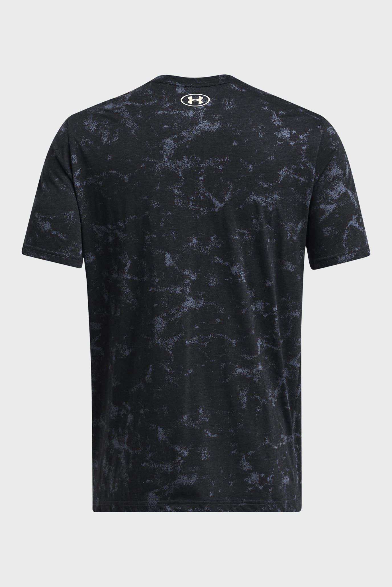 Мужская черная футболка с узором UA Pjt Rck Payof AOP GraphicUnder Armour Мужская черная футболка с узором UA Pjt Rck Payof AOP Graphic 4