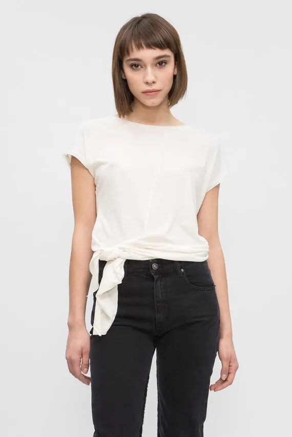 Женский белый топ Diesel