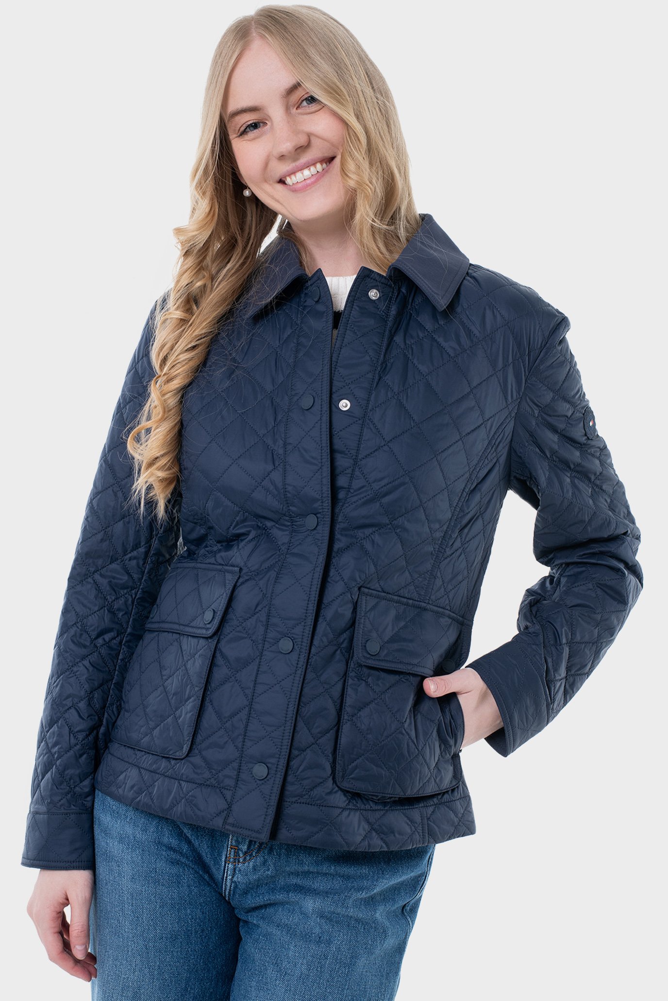 Куртка демисезонная PADDED NYLON SLIM QUILTED JACKET 1