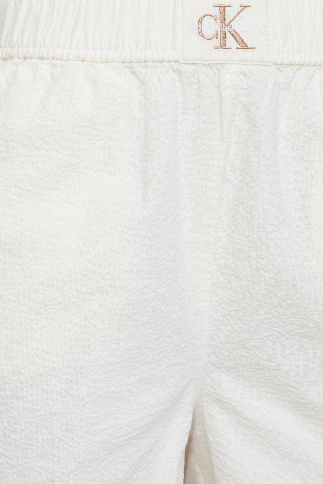 Женские белые шорты SEERSUCKER RELAXED SHORTS 3