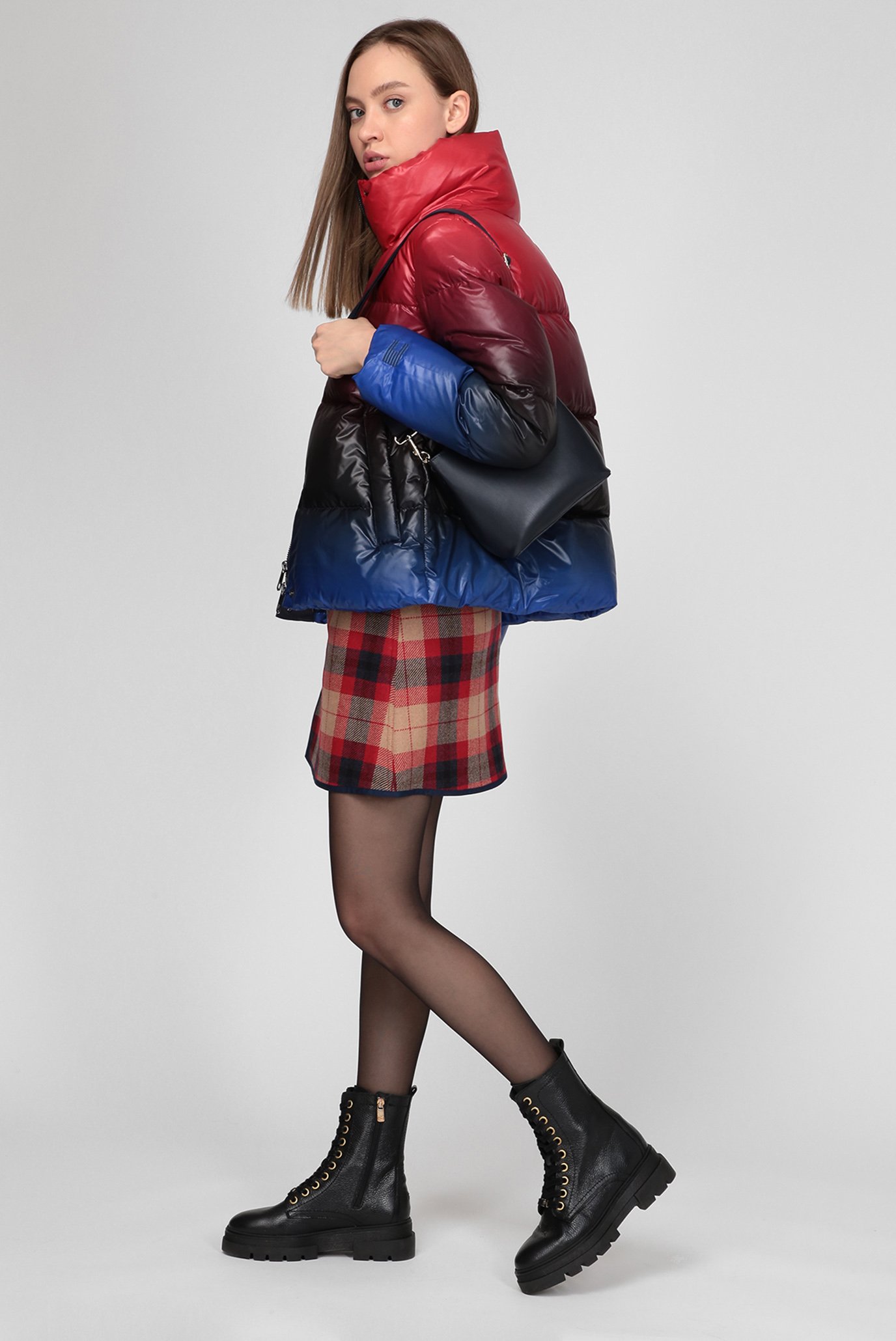 Женский пуховик ICON OMBRE PRINTED 10