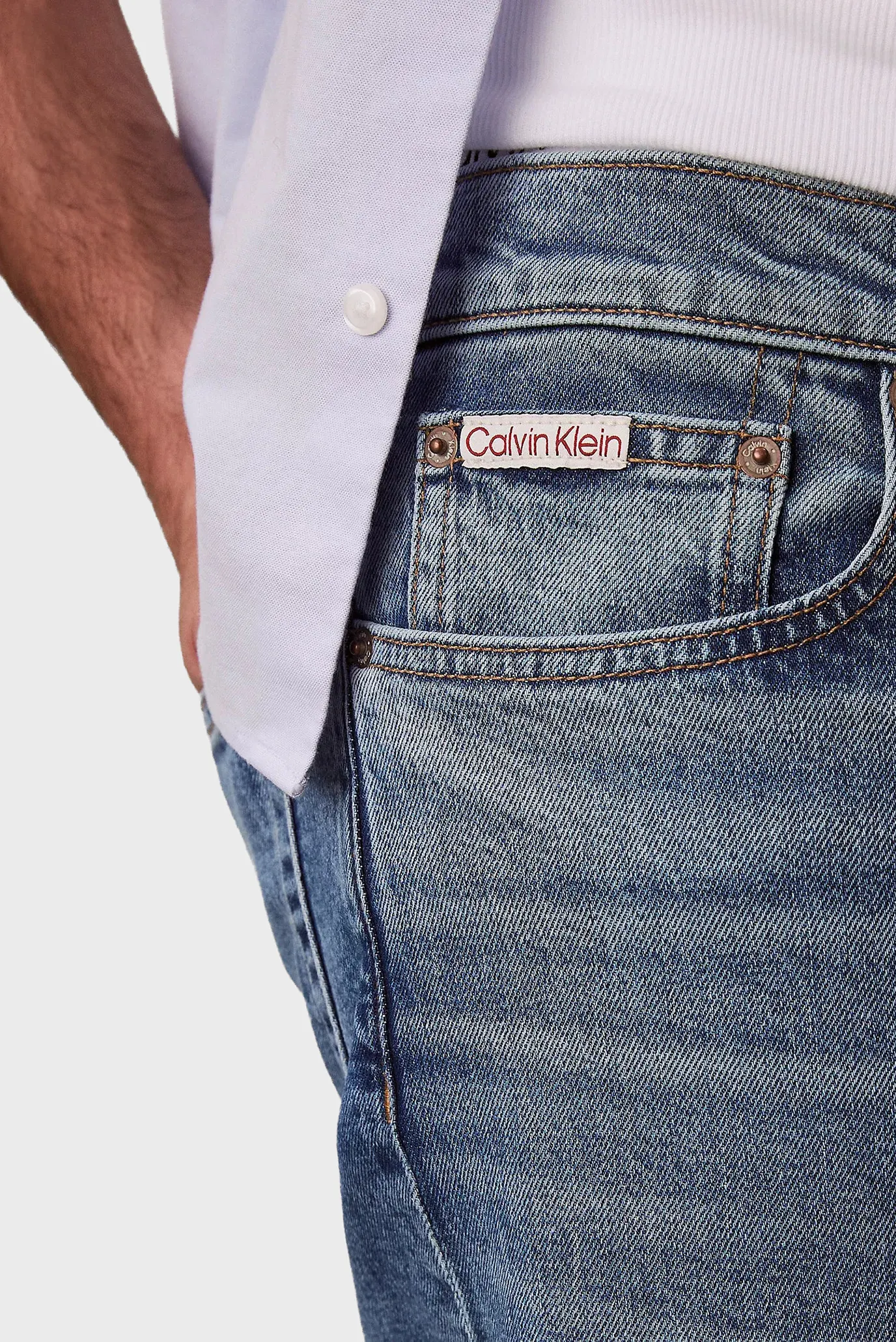 Джинсы CLASSIC TAPER KLEIN BLUE JEAN 4