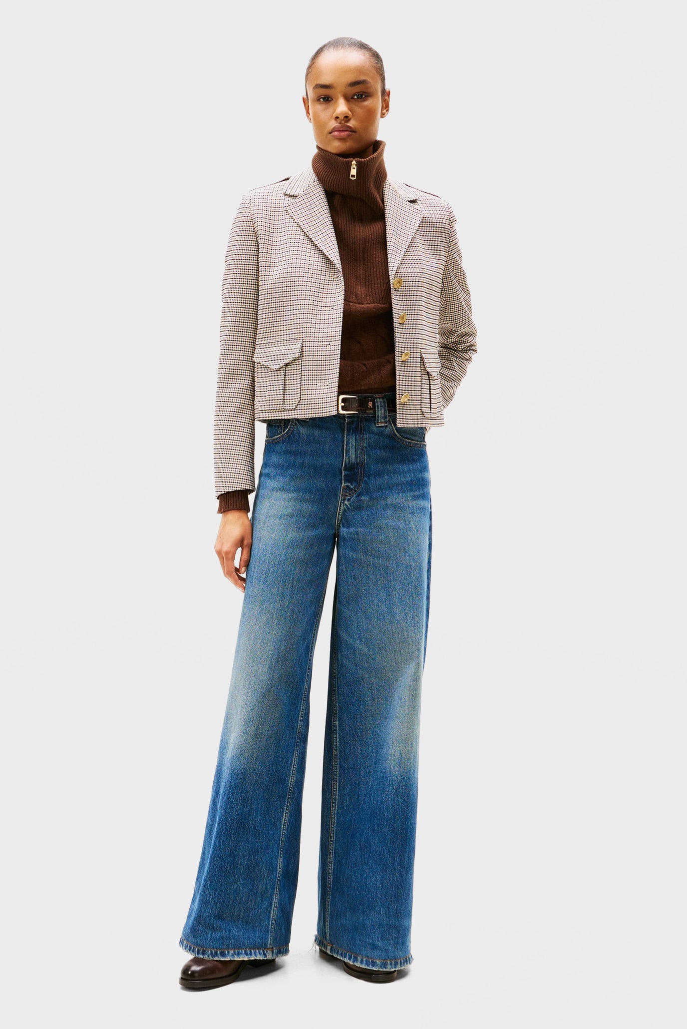 Джинсы DNM KRIS 70's WIDE LEG HW 2