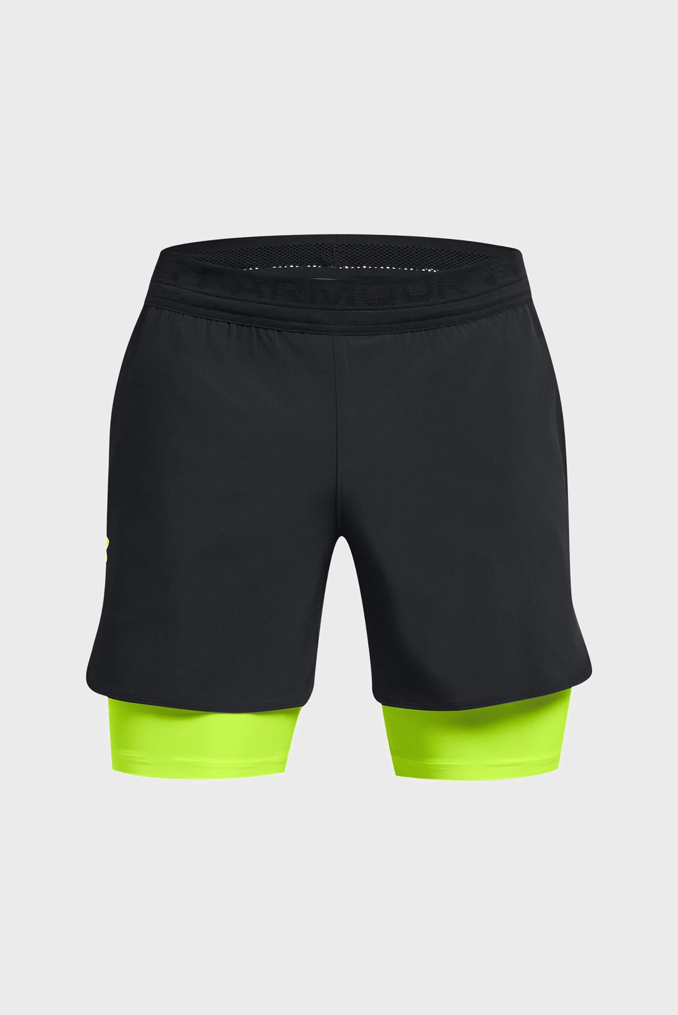 Мужские черные шорты UA Peak Woven 2in1 Sts 5