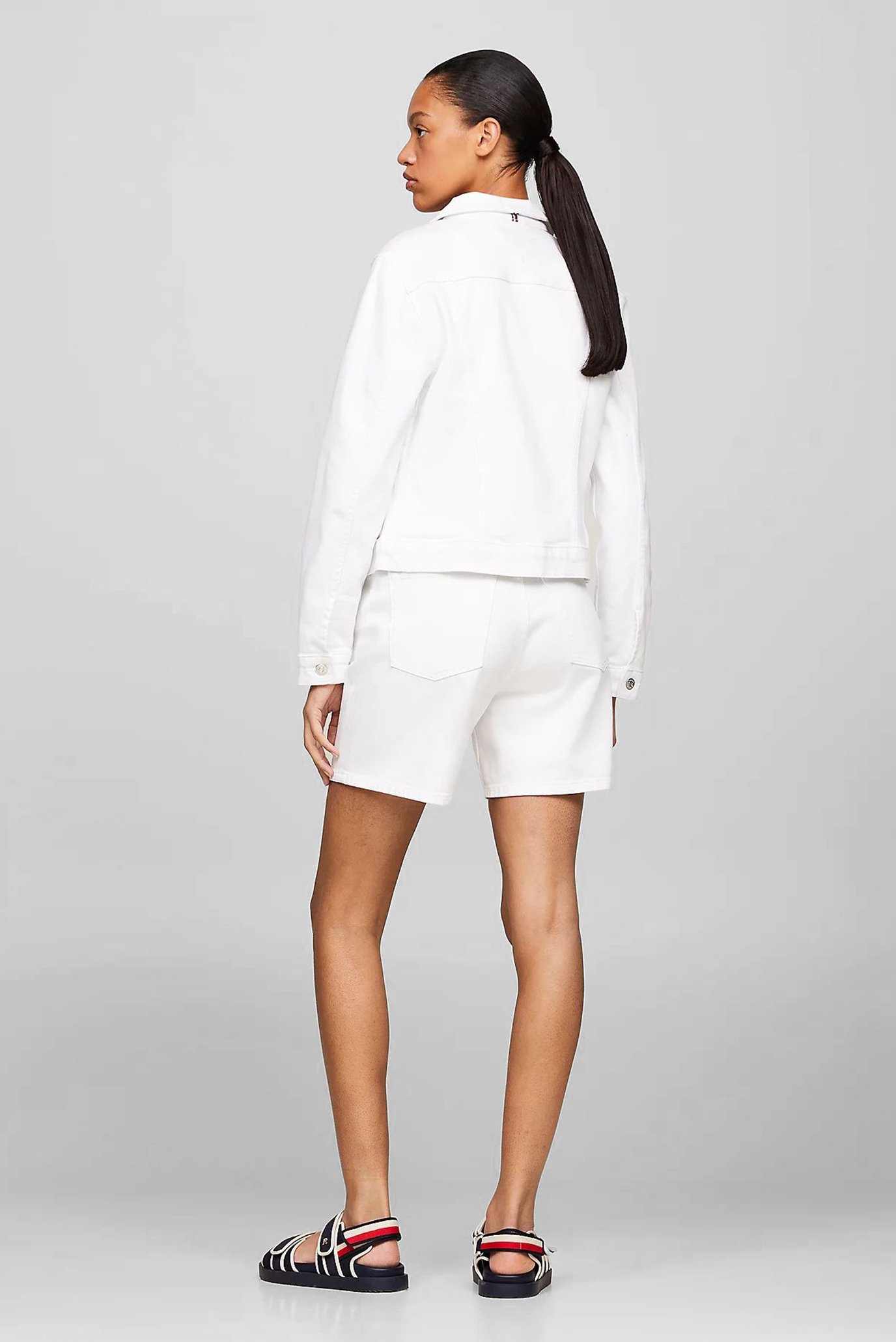 Куртка джинсовая DNM SLIM JACKET WHITE 3