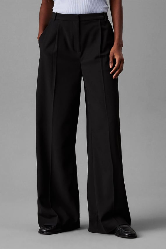 Штаны TRAVEL TWILL WIDE LEG PANT Calvin Klein