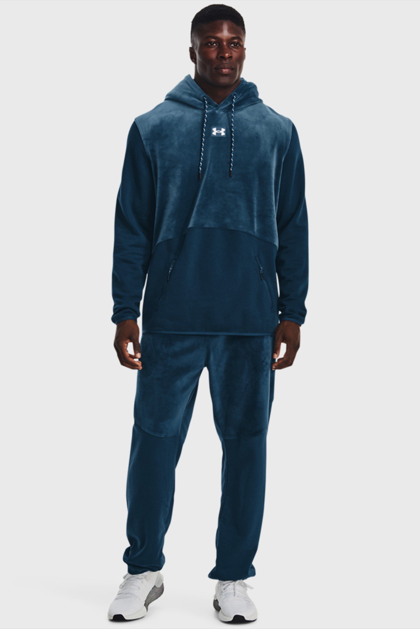 Мужское синее худи UA Journey Fleece Under Armour Мужское синее худи UA Journey Fleece 2