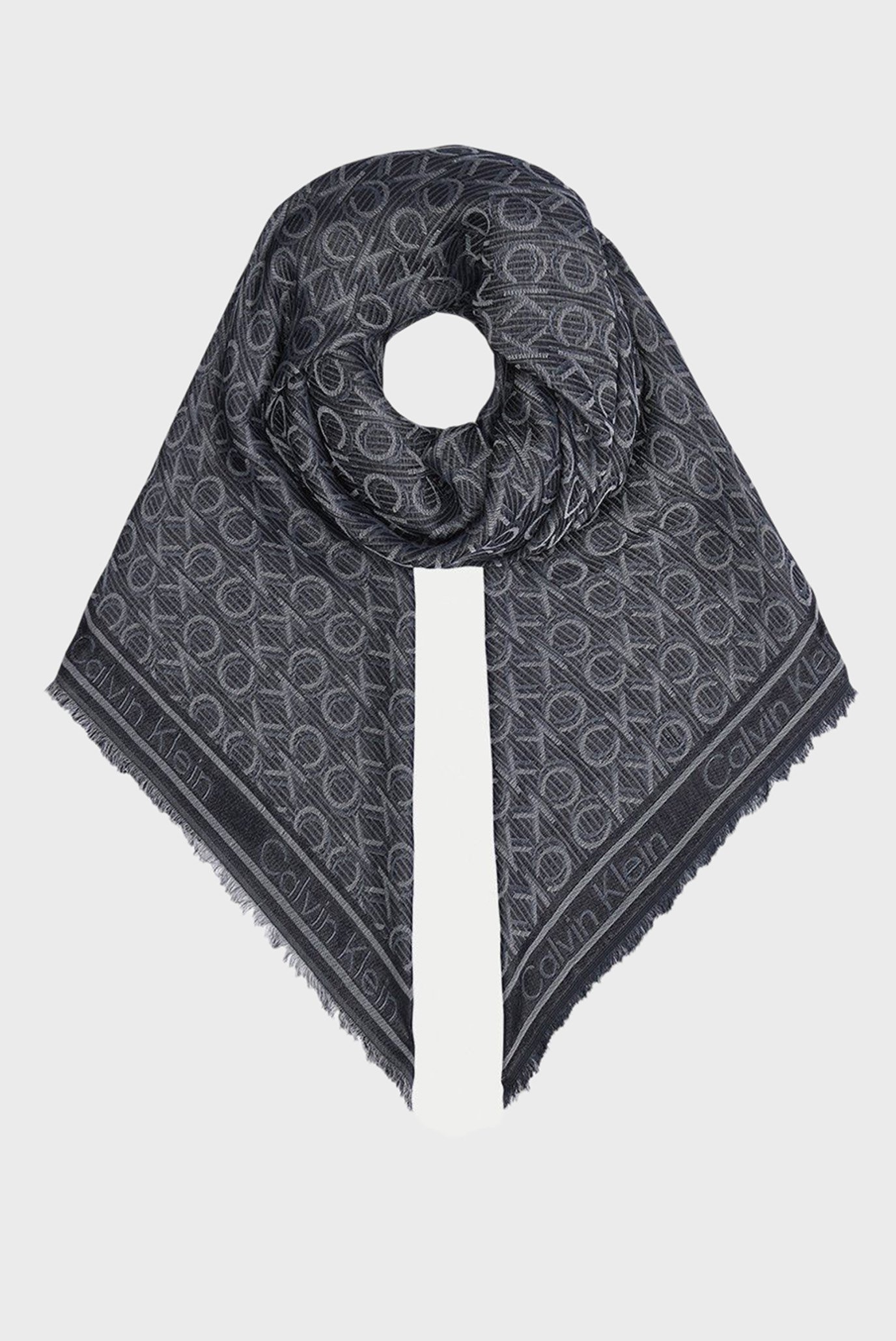 Шарф/MONOGRAM JACQUARD SCARF 120X120 1