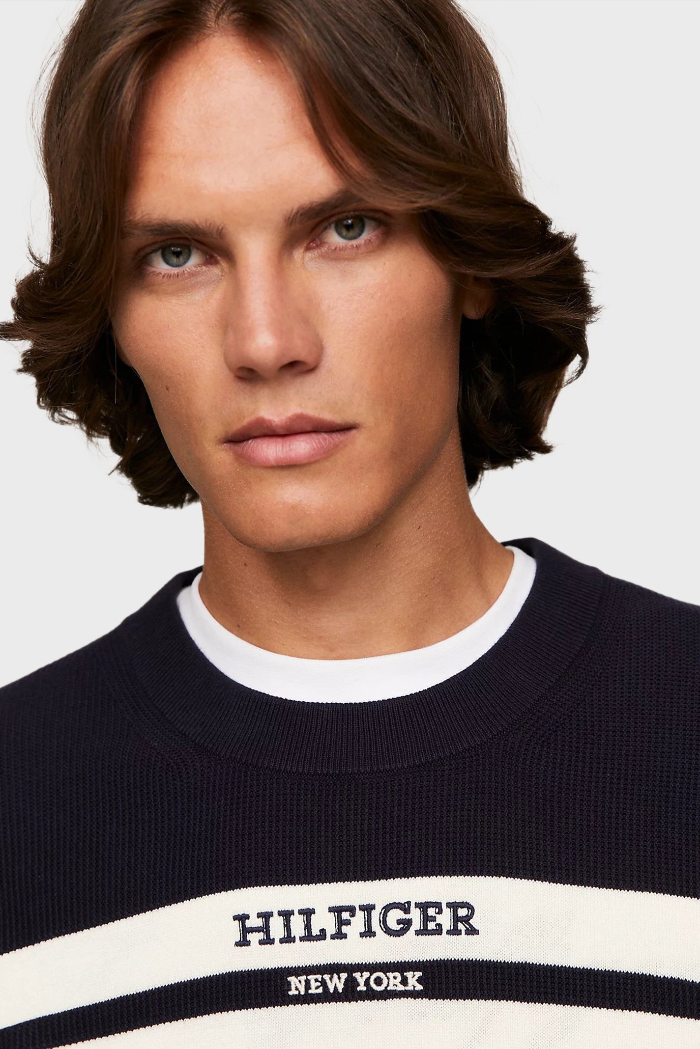 Свитер COLORBLOCK GRAPHIC C NK SWEATER 3