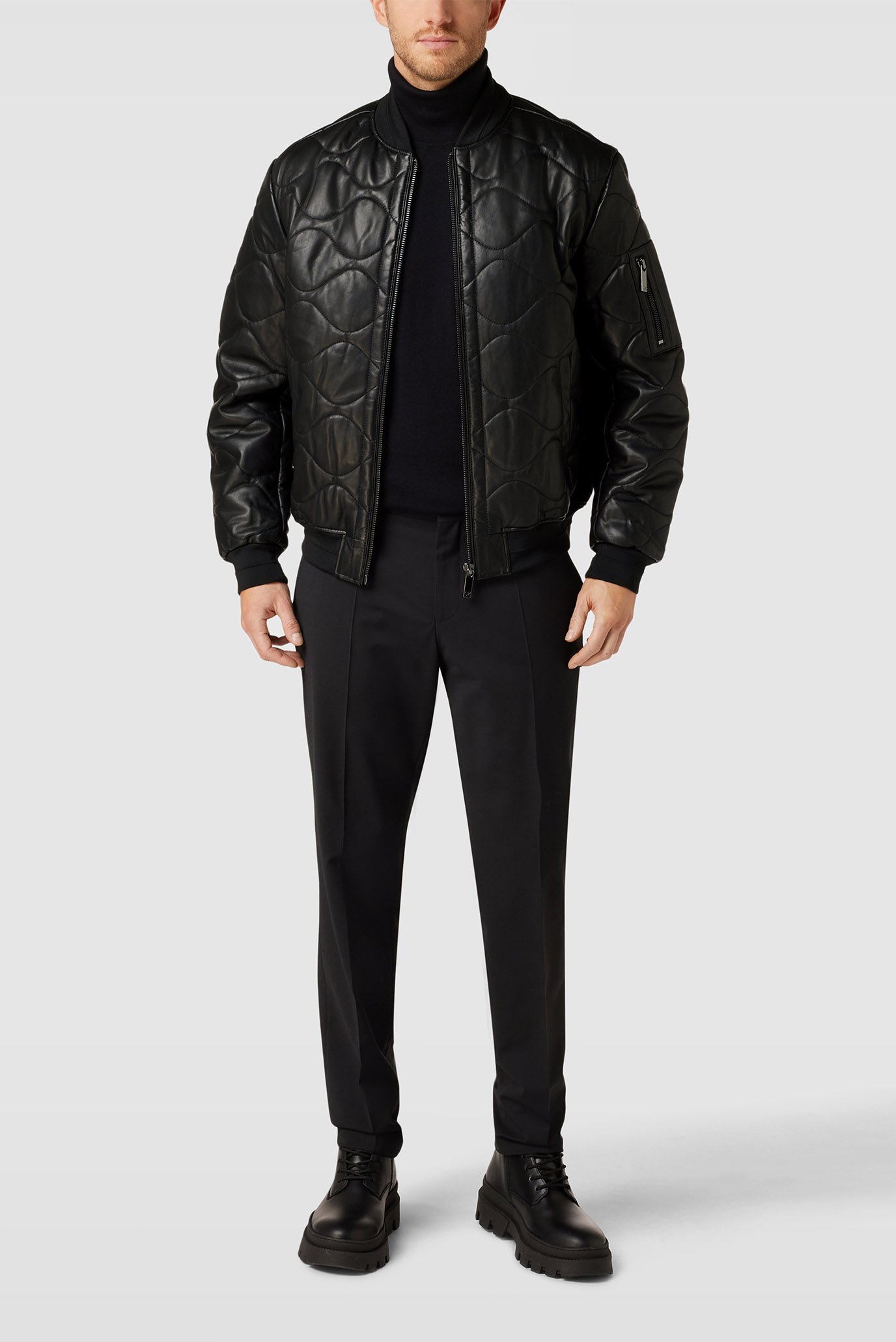 Куртка демисезонная HERO BOMBER QUILTED LAMB NAPPA 2