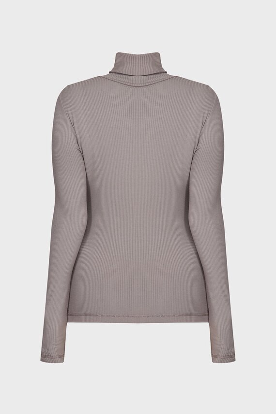 Лонгслив MODAL RIB ROLL NECK TOP