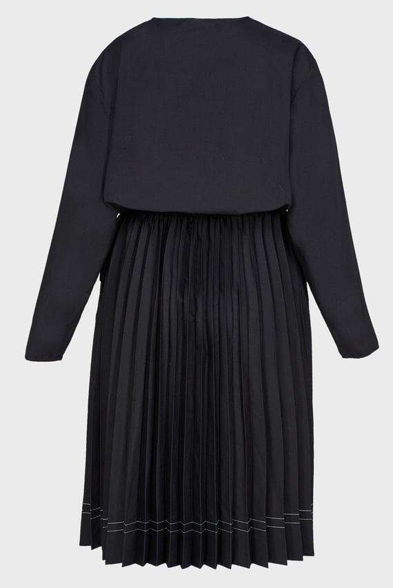 Платье STITCH PLEATED MIDI DRESS