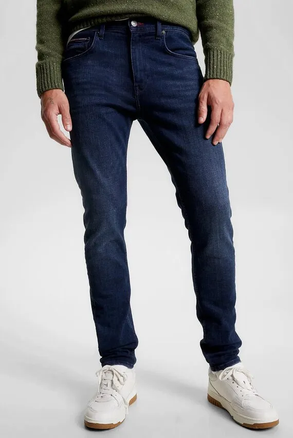 Мужские темно-синие джинсы TAPERED HOUSTON PSTR NEPON IND Tommy Hilfiger