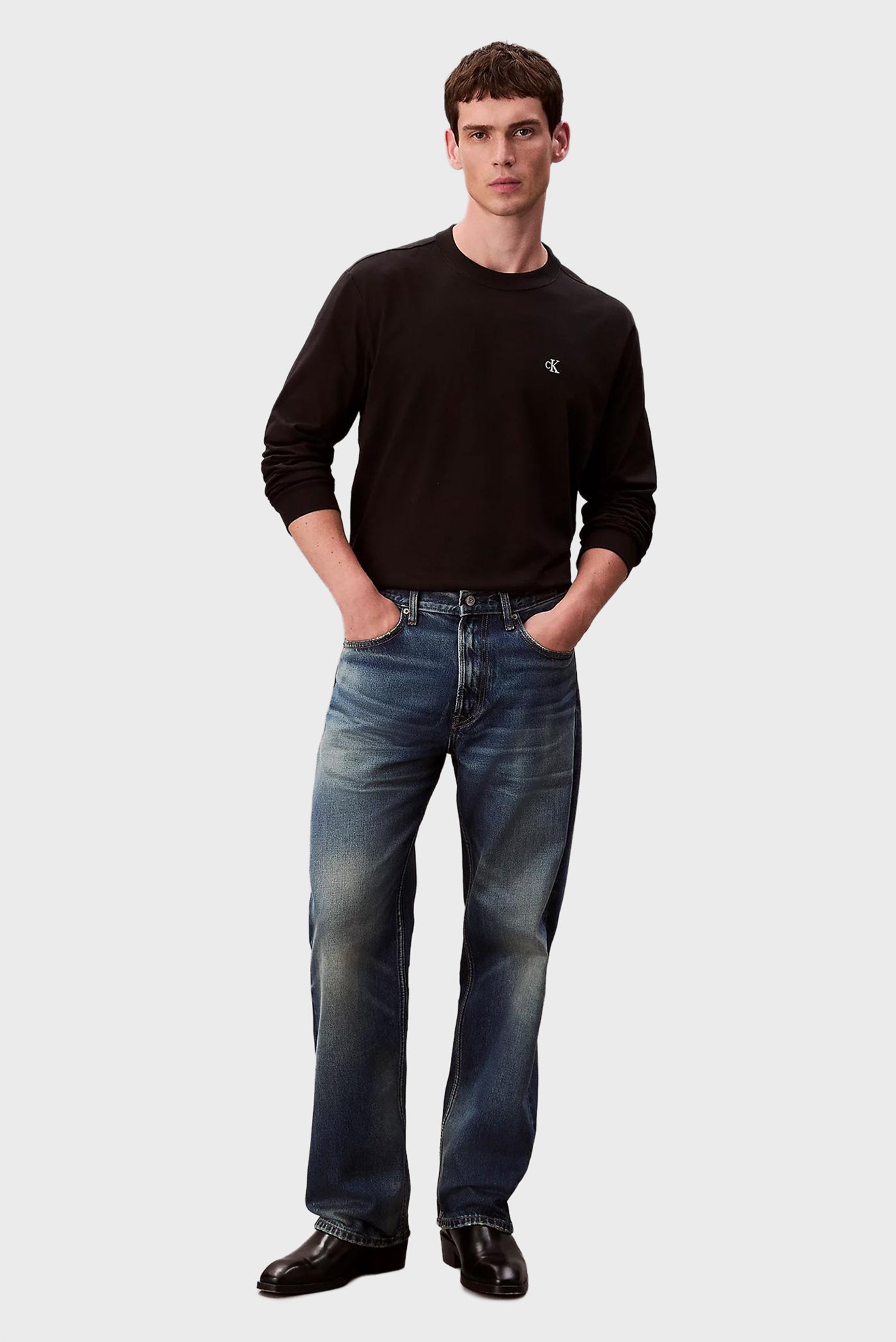 Лонгслив LS EASY MONOGRAM TEECalvin Klein Jeans Лонгслив LS EASY MONOGRAM TEE 2